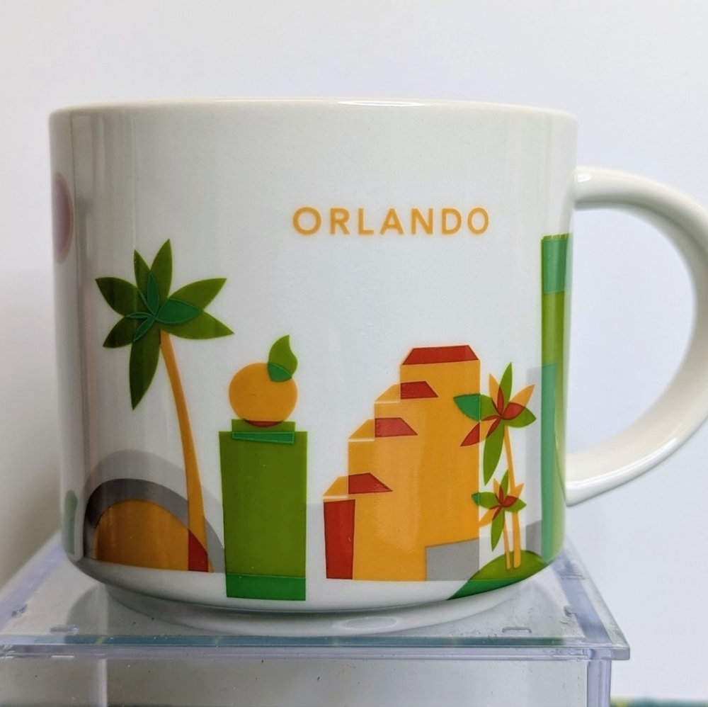 Starbucks Orlando Coffee Mug, Orange You Are Here Series
